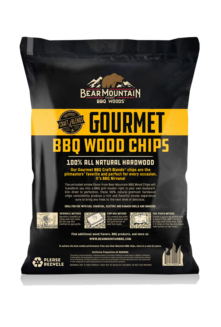 Bear Mountain BBQ Wood Chips - Gourmet