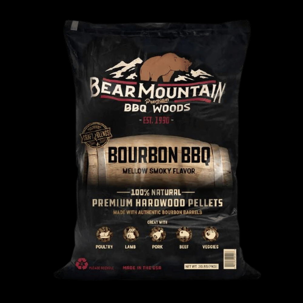 Bear Mountain Bourbon BBQ Pellets Bourbon Smoker Pellets