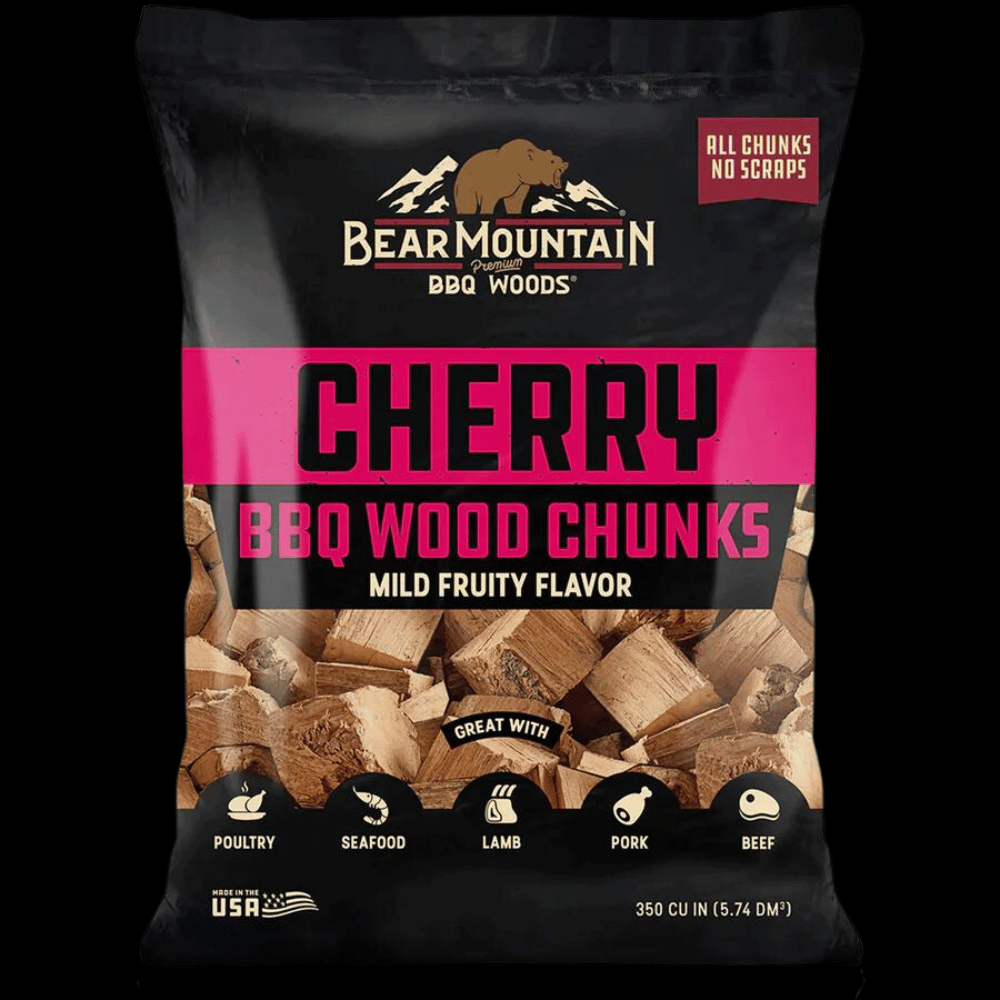 Bear Mountain BBQ Wood Chunks - Cherry