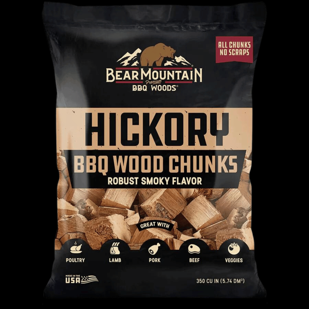 Bear Mountain BBQ Wood Chunks - Hickory