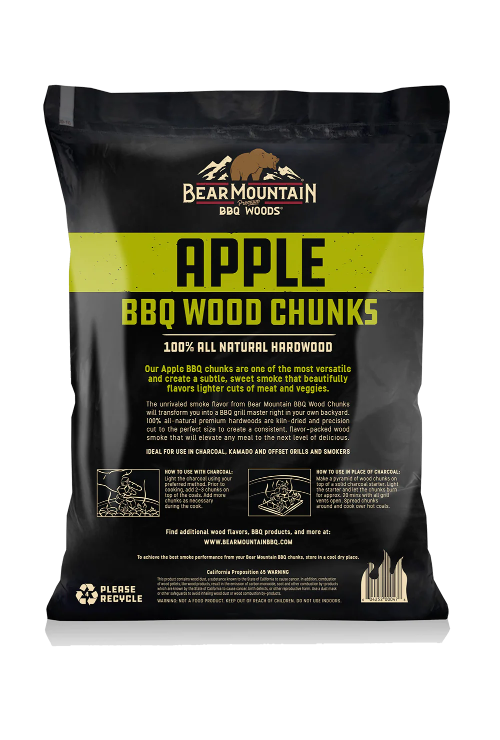Bear Mountain BBQ Wood Chunks - Apple