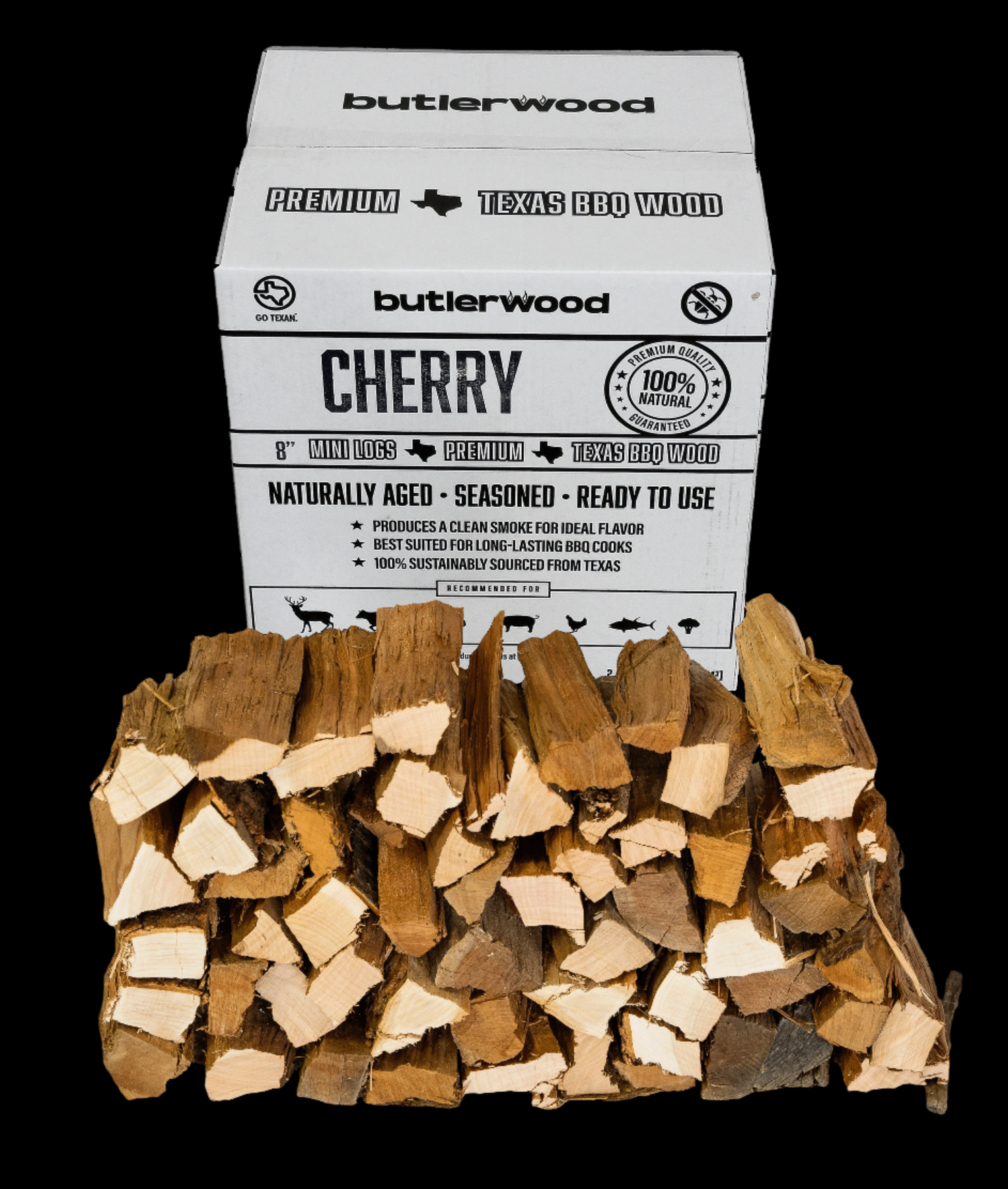 Cherry BBQ Cooking Smoking Wood Cherry Firewood for Sale
