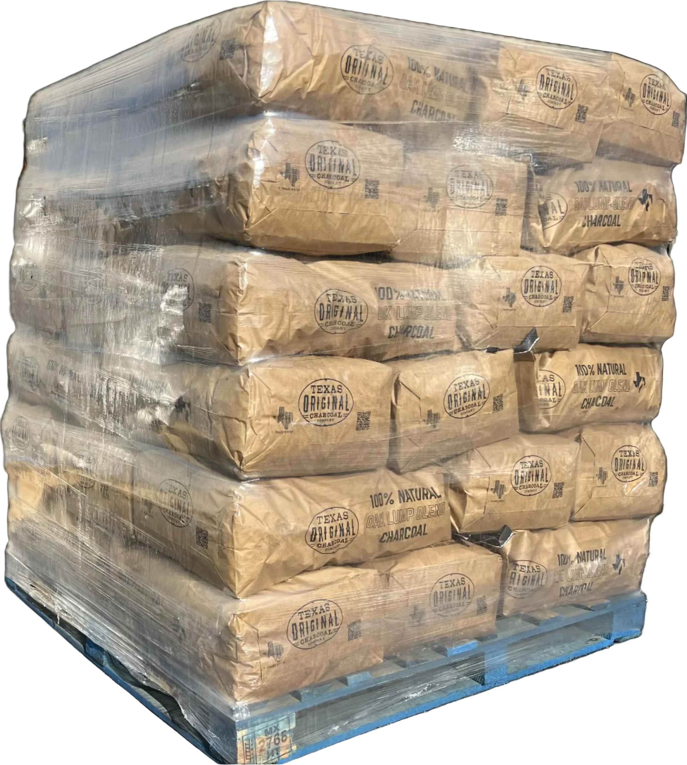 TX Original Charcoal - Oak Lump Pallet (42 Bags)