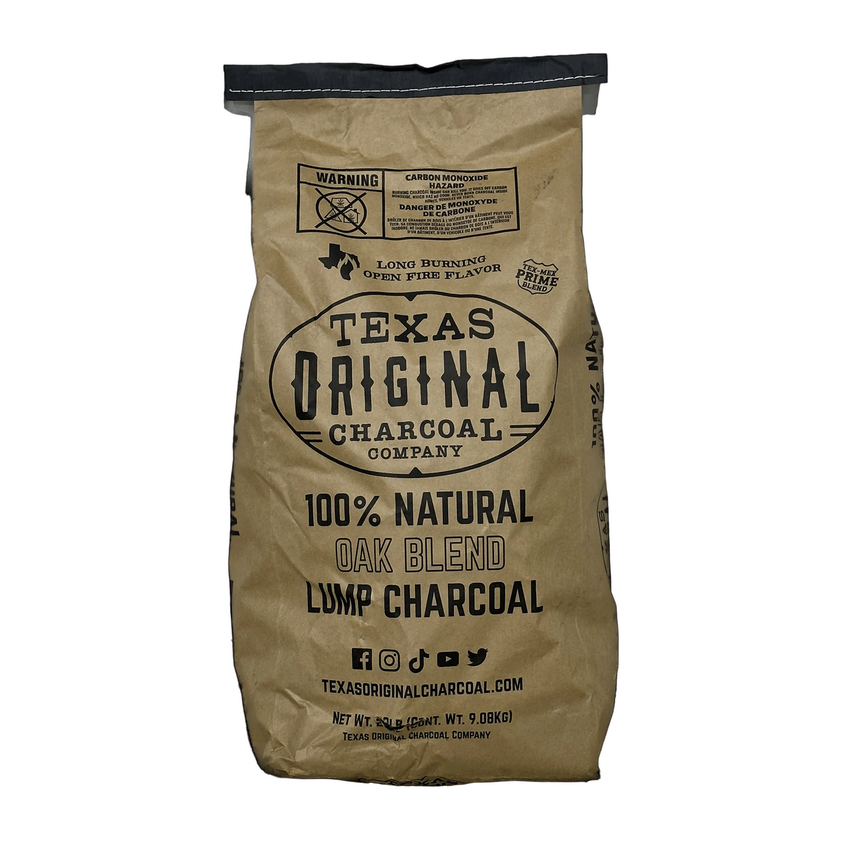 Texas Original Charcoal - Oak Lump