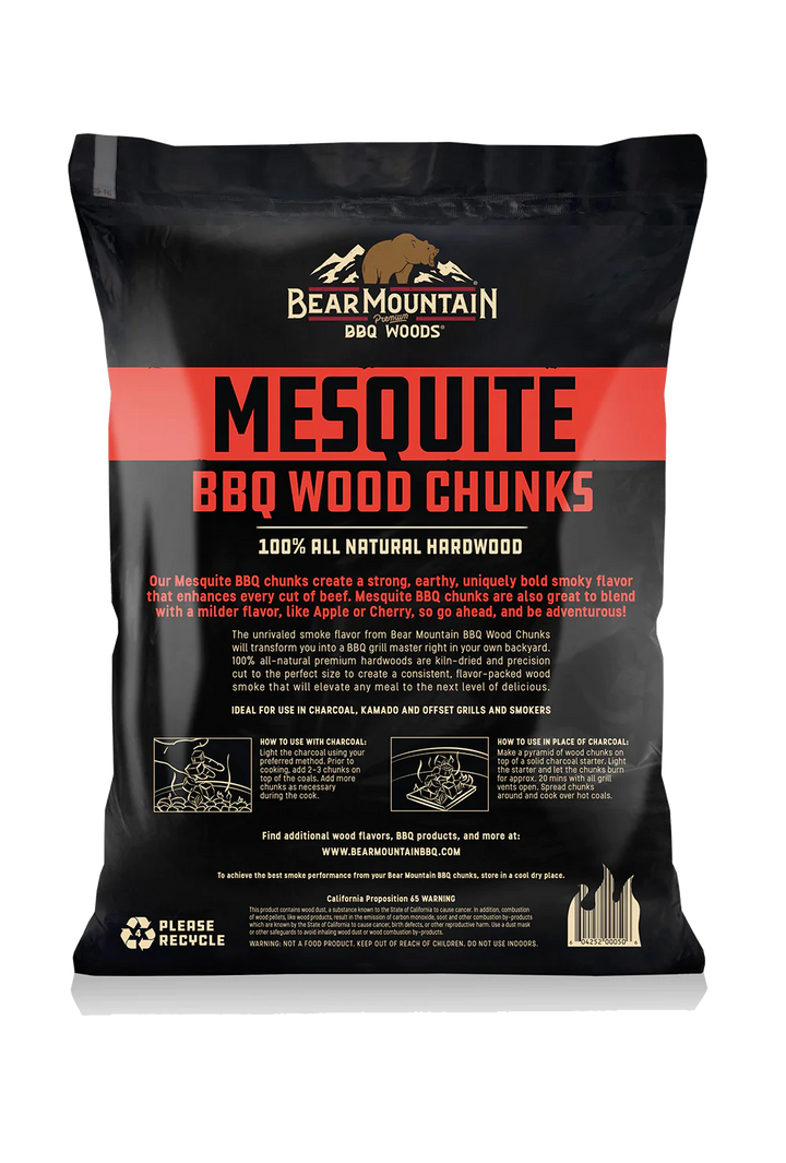 Bear Mountain BBQ Wood Chunks - Mesquite