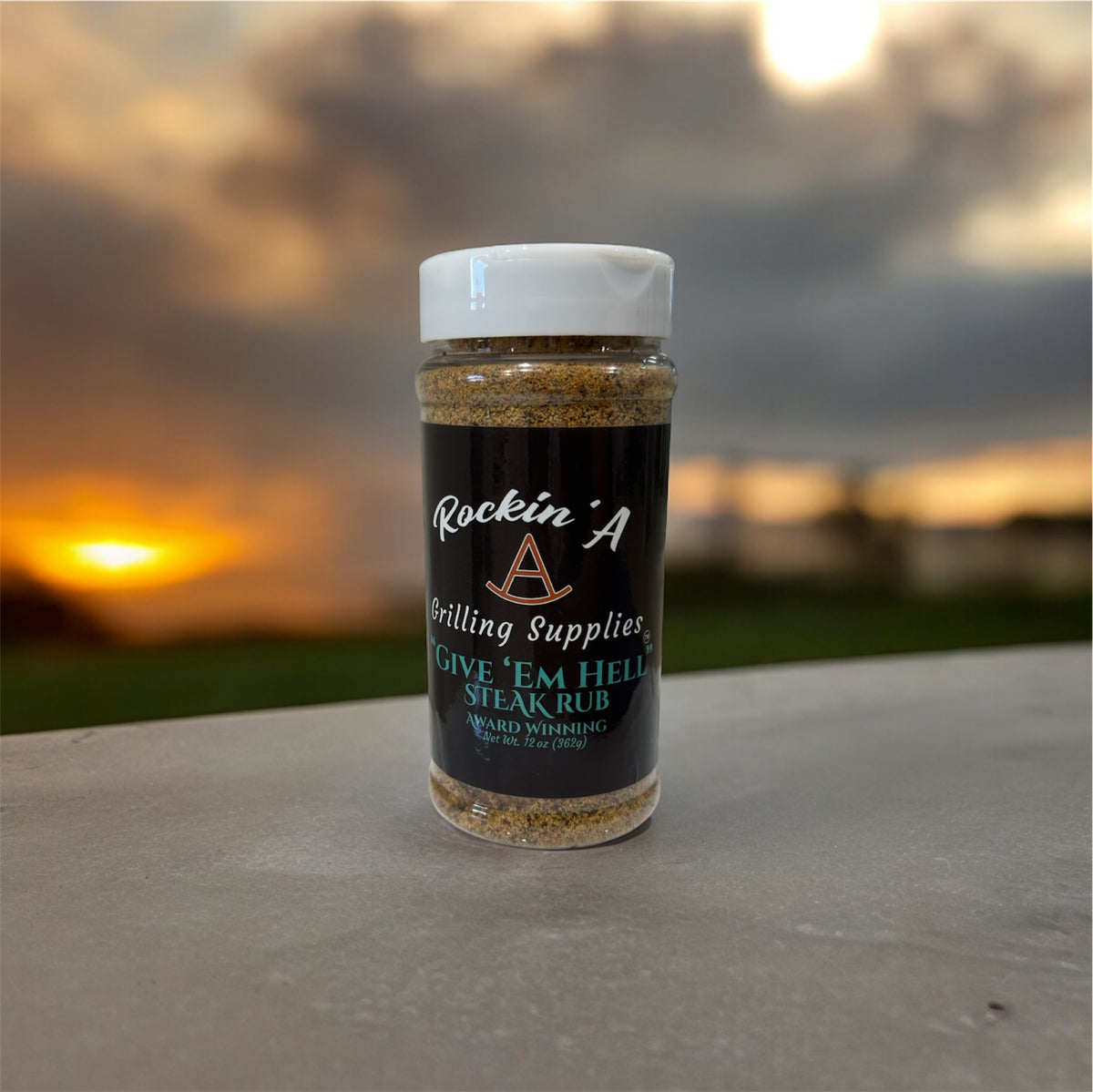 Rockin' A Spices - Give 'Em Hell Steak Rub