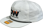 White cap with Butlerwood logo on a transparent background.