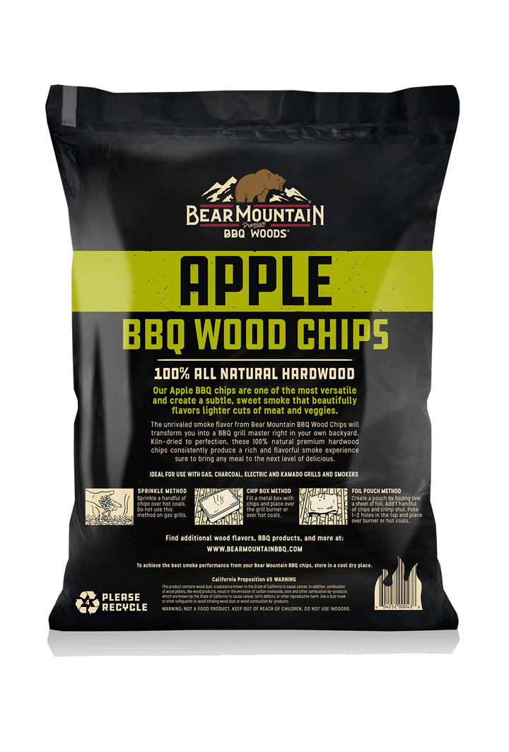 Bear Mountain BBQ Wood Chips - Apple
