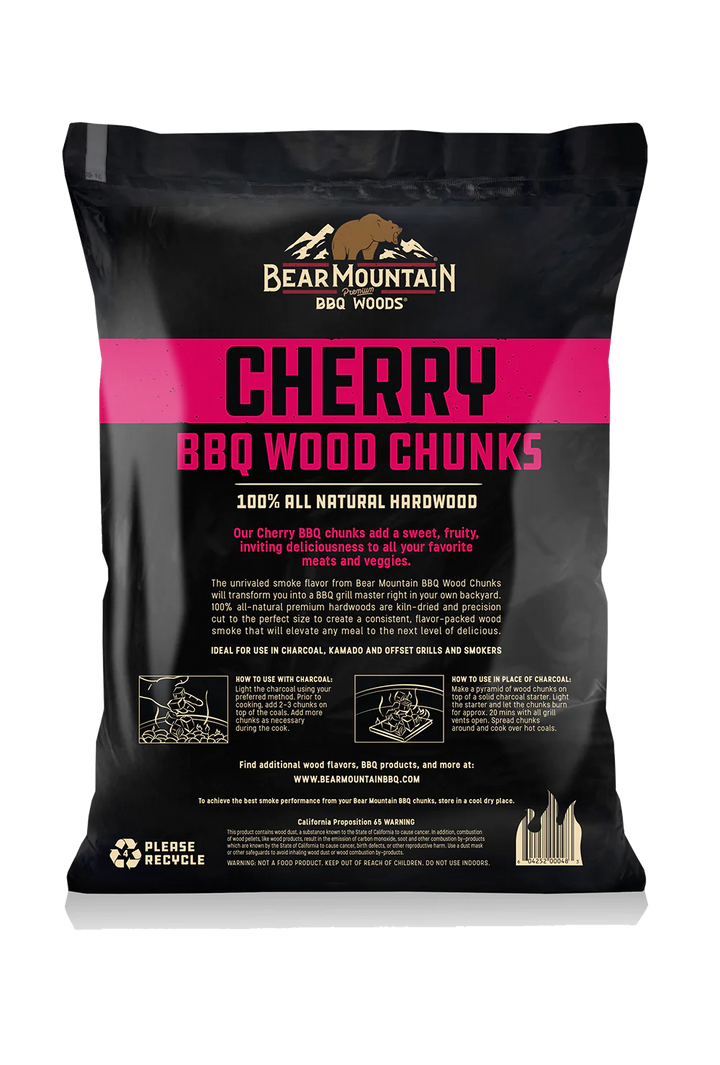 Bear Mountain BBQ Wood Chunks (350 Cu.in)