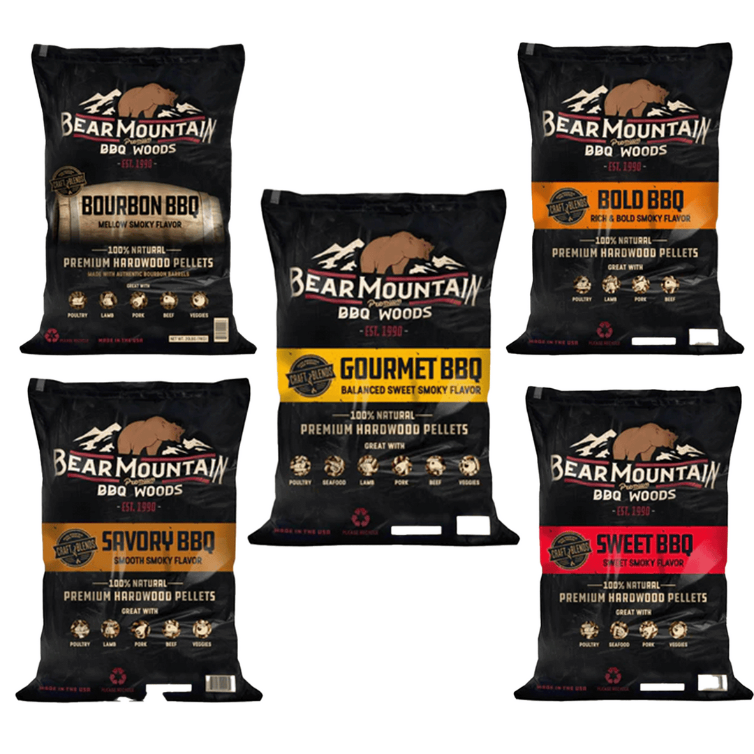 Bear Mountain Craft BBQ Wood Pellets (20LBS)