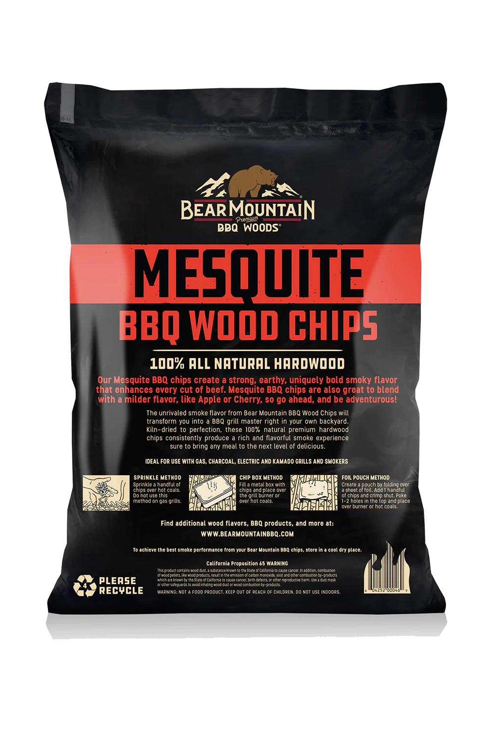 Bear Mountain BBQ Wood Chips (192 Cu.in)